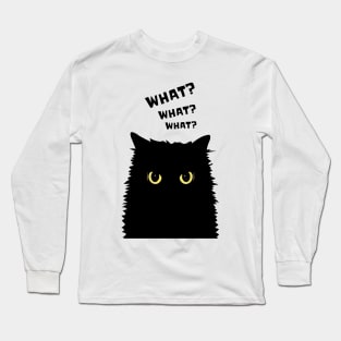 I Choose Violence Cat Long Sleeve T-Shirt